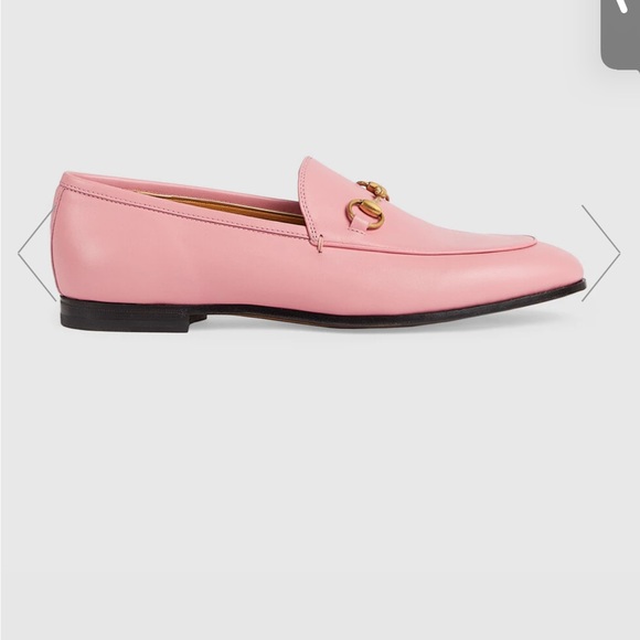 Pink leather Gucci loafers - Picture 6 of 7